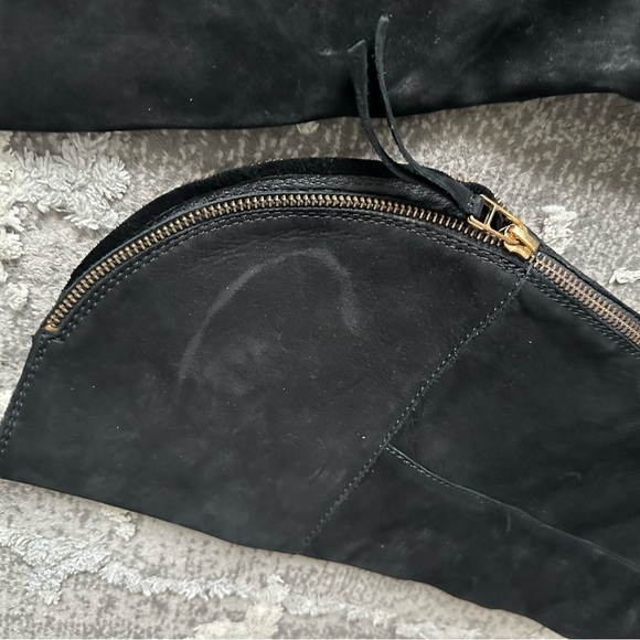 Steve by Steve Madden Over The Knee Suede Leather Boots Size 8.5 - Picture 4 of 6